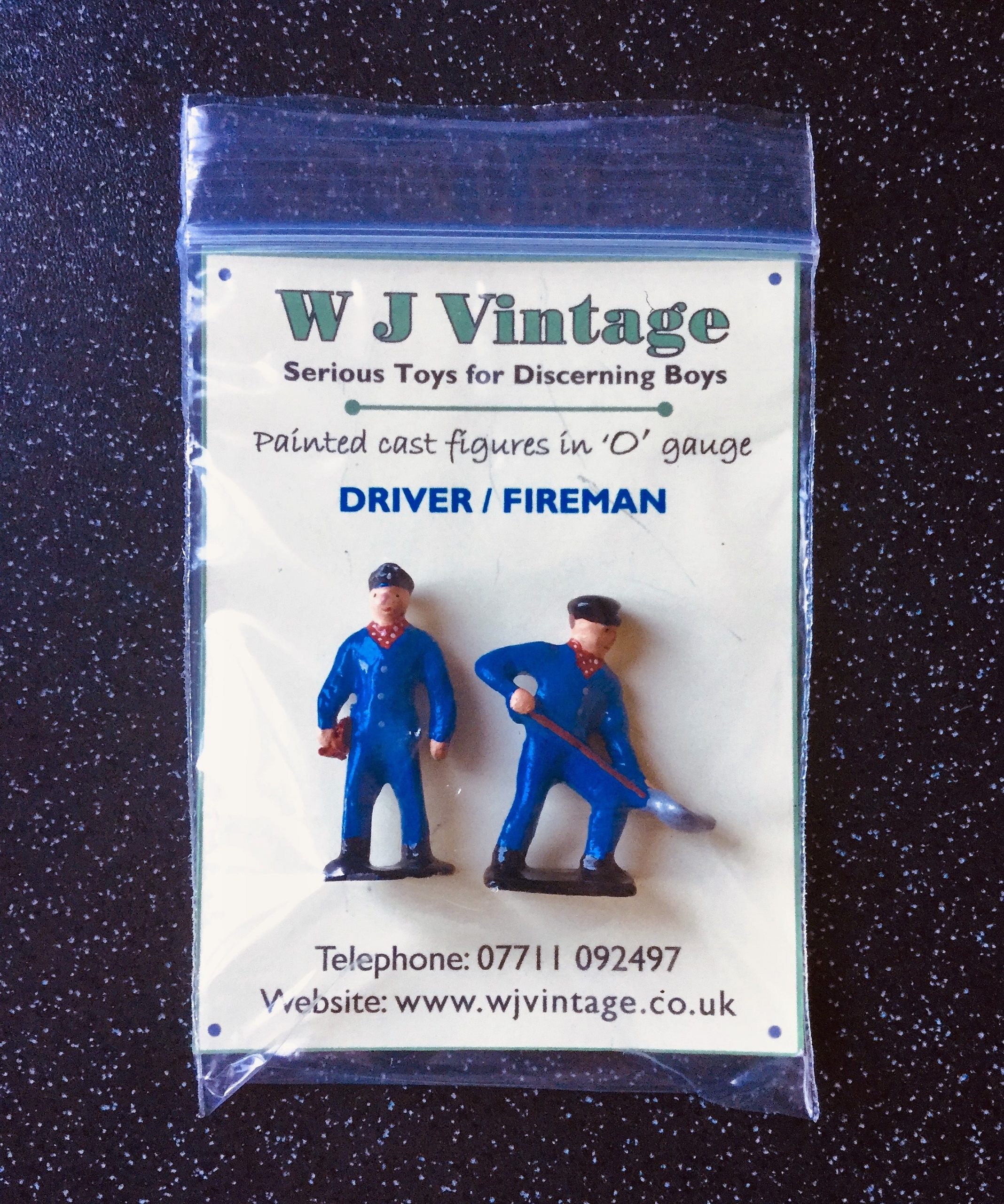 O Gauge Driver/Fireman Figure Set